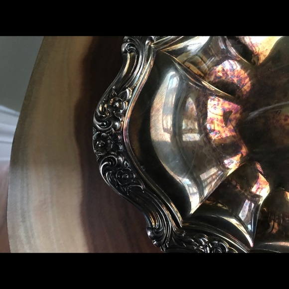 Vintage silver plated trinket dish - Picture 3 of 7